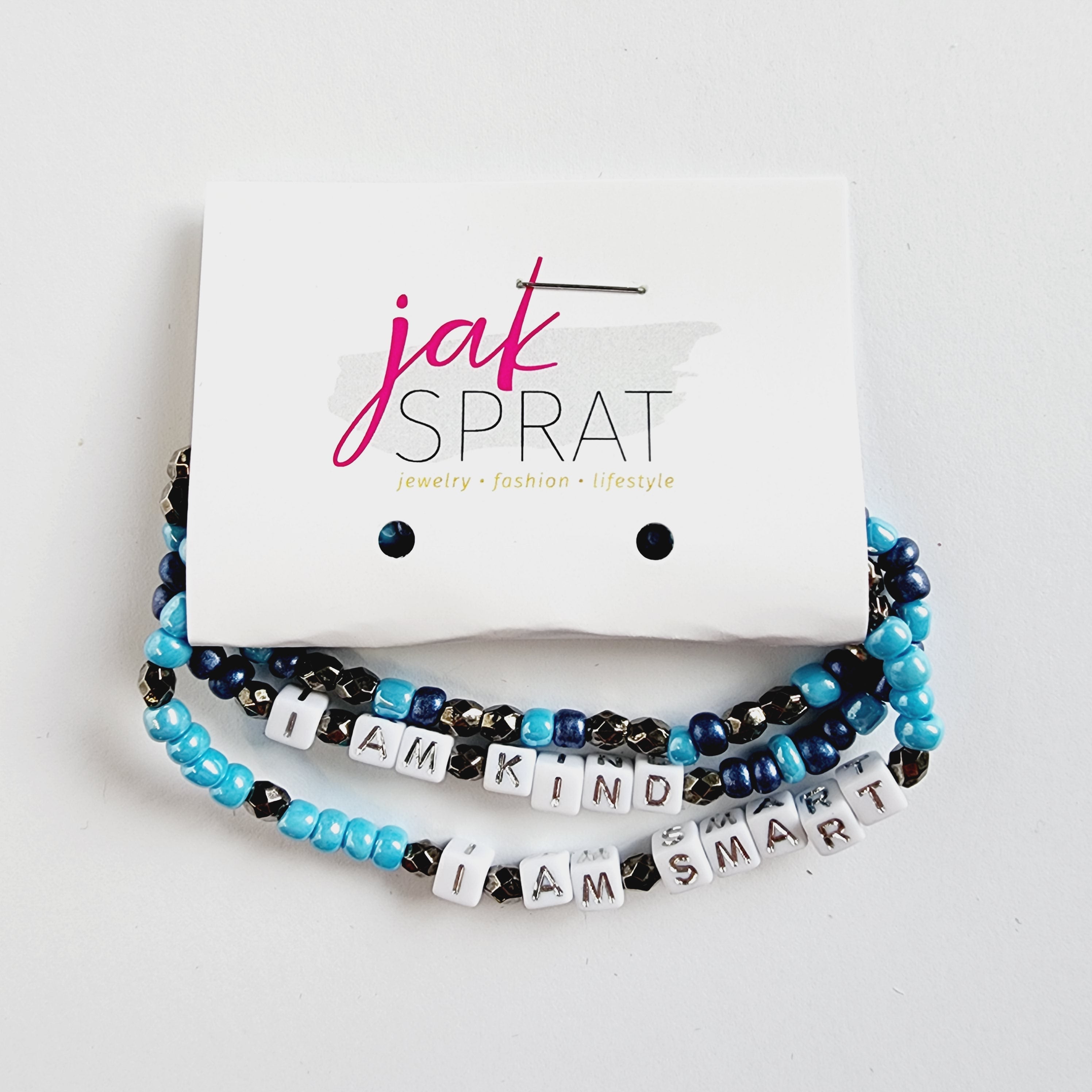 Bracelets | I am kind I am smart SIZE SMALL | KQ22A #30