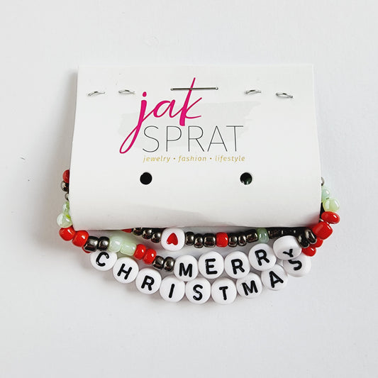Bracelets | Merry Christmas SIZE SMALL | KQ22A #31