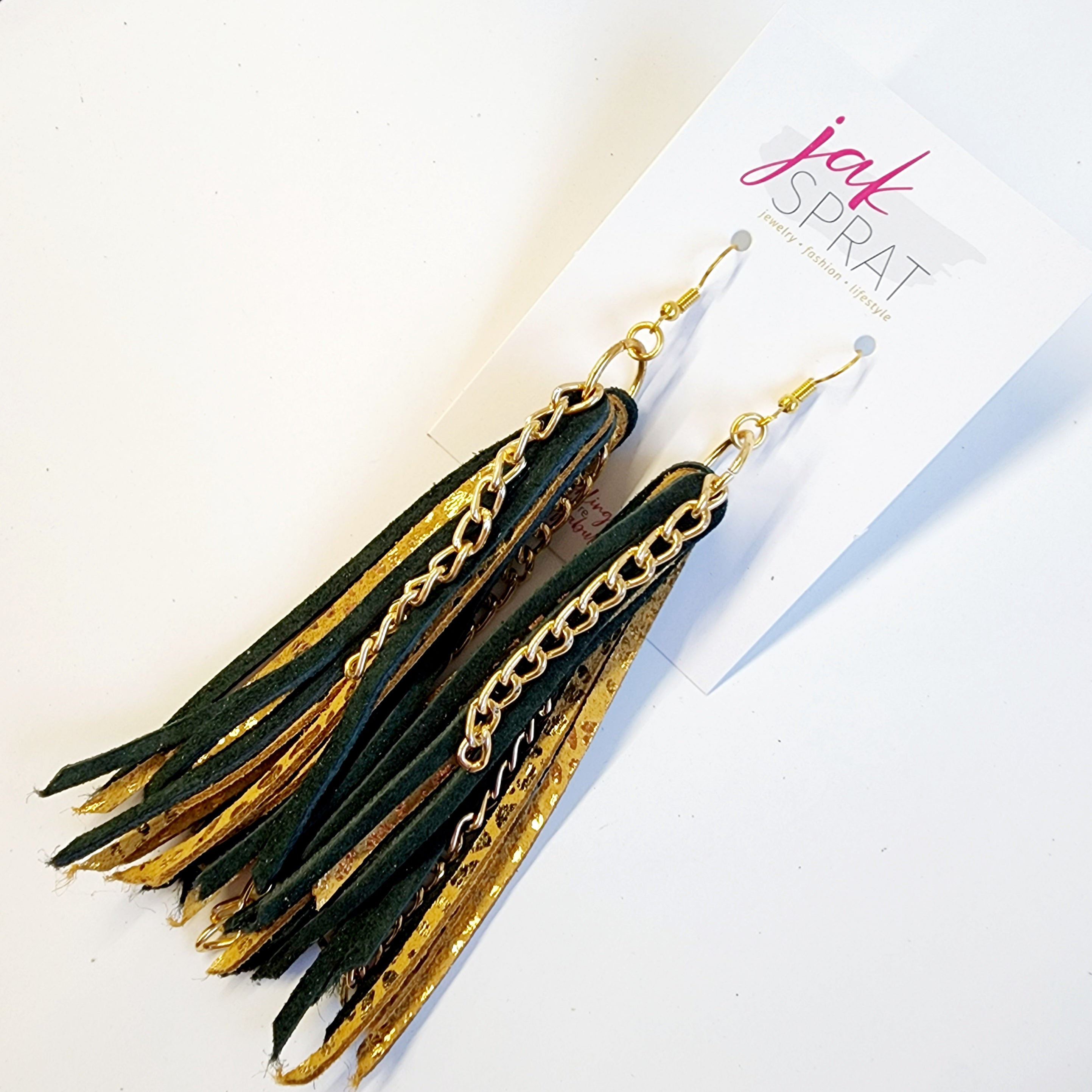 YAY! Sports - Team Earrings | Green & Yellow