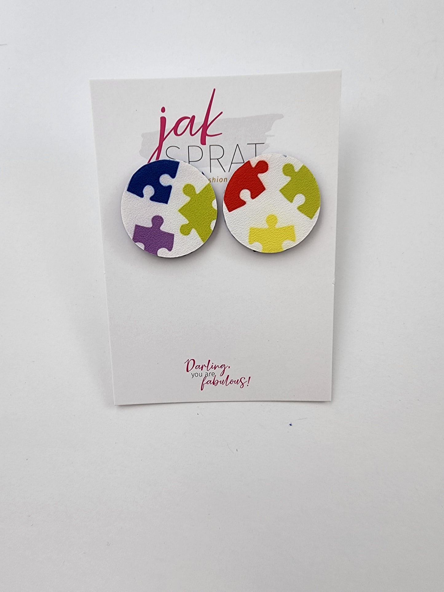 Autism Awareness Collection | Stud Buttons