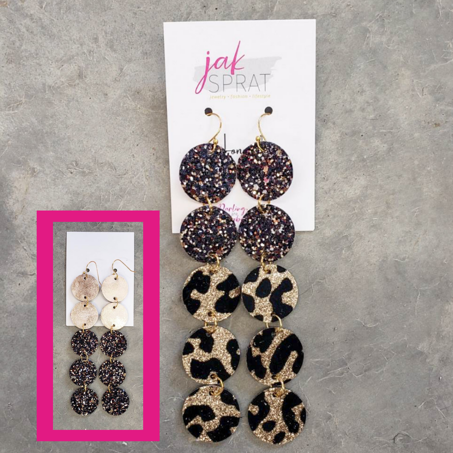 Rain on Me Earrings - HonestlyMommy Winter Edition