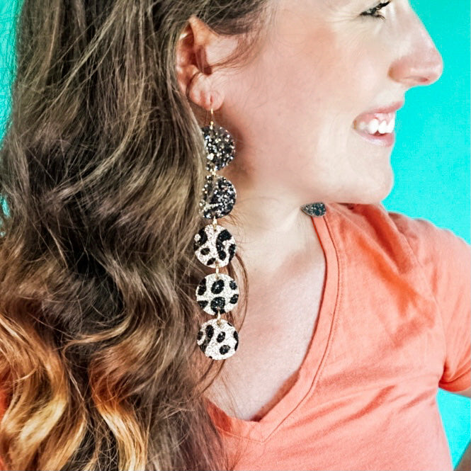 Rain on Me Earrings - HonestlyMommy Winter Edition